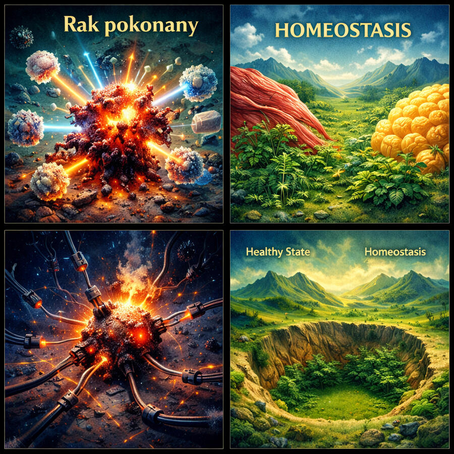 mezi telem a mysli - rakovina